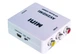 Конвертер RCA (AV) CVBS на HDMI адаптер видео с аудио 1080P (5028) - изображение 3