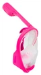 Детская полнолицевая панорамная маска для плавания FREE BREATH (XS) M2068G (Melad) Pink - изображение 3