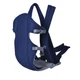 Слинг-рюкзак для переноски ребенка Baby Carriers EN71-2 Dark Blue ART 5436324 - изображение 1