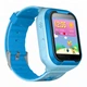 Детские водонепроницаемые телефон-часы с GPS трекером UWatch Q403 Android голубые - изображение 1