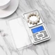 Электронные ювелирные весы Domotec 1724A с подсветкой 100 g/0.01g Silver (3_07995) - изображение 6