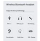 Гарнітура Bluetooth Earbuds V6 Silver - зображення 2