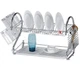 Універсальна стійка для сушіння та зберігання посуду kitchen storage rack - зображення 1