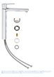 Смеситель для раковины Grohe Lineare XL Хром (23405001) - изображение 7