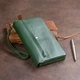 Клатч из кожи женский ST Leather 19320 Зеленый - изображение 7