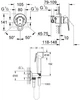 Гигиенический душ с смесителем GROHE BauLoop 2904200B (29042000 + 26351000 + 28741002 + 2862800) - изображение 2