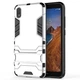 Чехол Iron для Xiaomi Redmi 7A бронированный бампер Броня Silver - изображение 2