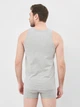 Набор маек нательных мужских U.S. Polo Assn 80189_Gr/Mel S 2 шт Grey/Melange (8680557176575) - изображение 3