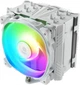 Кулер процессорный Enermax ETS-T50 AXE ARGB (ETS-T50A-W-ARGB), Intel: 2066/2011-3/2011/1200/1150/1151/1155/1156/1366/775, AMD: FM1/FM2/FM2+/AM2/AM2+/AM3/AM3+/AM4, 160x138.7x112.5мм, белый, 3 pin, 4-pin - изображение 2