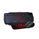 Комплект (клавиатура, мышь) Piko GX50 Black USB (1283126506208) + коврик - изображение 1