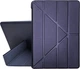 Чехол OrigamiCase для iPad 9.7 Air / Air 2 / 2017 / 2018 Накладка с ТермоЭффектом Dark Blue (19310) - изображение 1