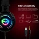 Игровые наушники IPega Gaming PG-R008 с микрофоном и LED RGB подсветкой проводные Black (PG-R008) - изображение 4