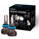 Светодиодные автолампы H11 для авто Carlamp Night Vision Gen2 Led автолампы 5500 K 5000 Lm (NVGH11) - изображение 1