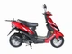 Скутер Yiben yb50qt-3 Червоний - зображення 2