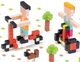 Деревянный конструктор Cubika World Быстрые колеса (15290) - изображение 2