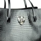Сумка Philipp Plein PP0056 пума лого чорна - зображення 4