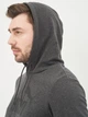 Худи мужское Puma Ess Big Logo Hoodie 58668807 S Dark Gray Heather (4063697321182) - изображение 5