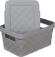 Корзина пластиковая Heidrun Diamond Box 4.5 л Темно-серая (7080_темно-серая) - изображение 3