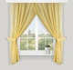 Штори тюлеві кухонні Adagio Windows Decor жовті у смужку у розмірах 2,7х1,7м - изображение 1