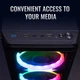 Корпус AEROCOOL SI-5200 RGB BG Black без БП - изображение 4