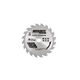 Диск пильный GRANITE GM для дерева с твердосплавными напайками 185*20*20Т, адаптер 20-16, 8500 об/мин (5-18-520) - изображение 1