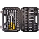 Набор ключей и насадок торцевых MASTERTOOL GM CV 1/4" и 1/2" 94 шт (78-5094) - изображение 3