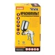 Краскопульт MASTERTOOL GM HP MINI ВБ 400 мл, алюминий поворотный, Ø 1,5 мм, 70-130 л/мин, 2,5-4.0 бар, рег. факел (80-8935) - изображение 2