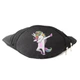 Сумка Бананка Єдиноріг 0035 (Unicorn) на пояс Cappuccino EDN 0035 black чорний - зображення 1