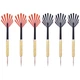 Мишень для игры в дартс из сизаля LETS PLAY DARTS GAME SET JE01D (d-45см, в комплекте 6 дротиков) - изображение 5
