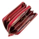 Кошелек женский стильный для купюр и карточек ST Leather 18449 (S5001A) вместительный Красный - изображение 4