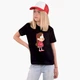 Детская футболка Гравити Фолз Мейбл Пайнс (Gravity Falls Mabel Pines) (25186-2625) 104-110 см Хлопок Черный - изображение 1