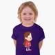 Дитяча футболка Гравіті Фолз Мейбл Пайнс (Gravity Falls Mabel Pines) (25186-2625) 104-110 см Бавовна Фіолетовий - зображення 4