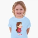 Дитяча футболка Гравіті Фолз Мейбл Пайнс (Gravity Falls Mabel Pines) (25186-2625) 146-152 см Бавовна Блакитний - зображення 4