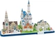Тривимірна головоломка-конструктор CubicFun City Line Баварія (MC267h) (6944588202675) - зображення 2