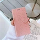 Чохол Embossed Cat and Dog для Xiaomi Redmi 7A книжка шкіра PU Rose-Gold - зображення 8