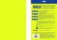 Бумага цветная неоновая Buromax EUROMAX NEON 20 листов А4 80 г/м2 желтый (BM.2721520E-08) - изображение 2