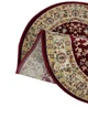Классический ковер с иранским дизайном Iranian Star 1,2х1,8 м. Овал RED 2661A - изображение 7