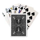 Карти для гри в покер The United States Playing Card Company Bicycle Rider Back Чорні (21776) - зображення 2