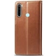 Чохол-книжка на Xiaomi Redmi Note 8T / для Ксяомі, сяомі, ксіоміредими ноті 8 т штучна шкіра Коричневий - зображення 4