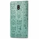 Чохол Embossed Cat and Dog для Xiaomi Redmi 8A книжка шкіра PU Mint - зображення 4