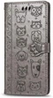 Чехол Embossed Cat and Dog для Xiaomi Redmi 7A книжка кожа PU Gray - изображение 3