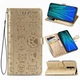 Чохол Embossed Cat and Dog для Xiaomi Redmi Note 8 Pro книжка шкіра PU Gold - зображення 1