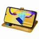 Чехол Embossed Cat and Dog для Samsung Galaxy M21 / M215 книжка кожа PU Yellow - изображение 3