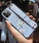 Чехол Lanyard для Iphone 12 Pro бампер с ремешком Blue - изображение 3