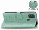 Чохол Embossed Cat and Dog для Samsung Galaxy M31 / M315 книжка шкіра PU Mint - зображення 5