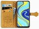 Чохол Embossed Cat and Dog для Xiaomi Redmi Note 9 Pro книжка шкіра PU Yellow - зображення 5
