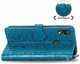 Чехол Embossed Cat and Dog для Xiaomi Redmi 7 книжка кожа PU Blue - изображение 5