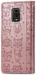 Чохол Embossed Cat and Dog для Xiaomi Redmi Note 9 Pro книжка шкіра PU Rose-Gold - зображення 4