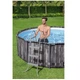 Круглый каркасный бассейн Bestway 5614Z (427х100 см) Wood Style Frame Pool - изображение 3