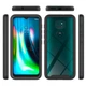 Протиударний чохол для Motorola E7 Plus Black / Transparent - зображення 2